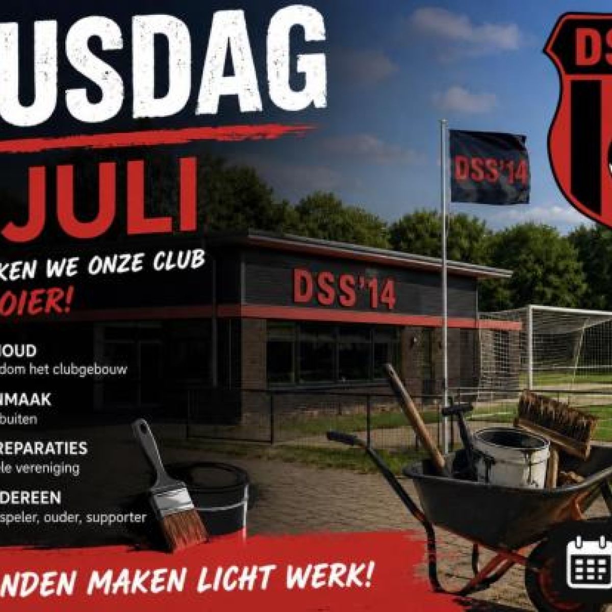 Klusdag DSS'14 18 Juli